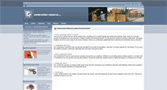 Desktop Screenshot of construction-resource.com